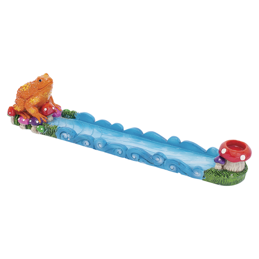 Trippin Golden Frog Incense Burner