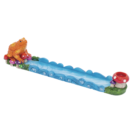 Trippin Golden Frog Incense Burner