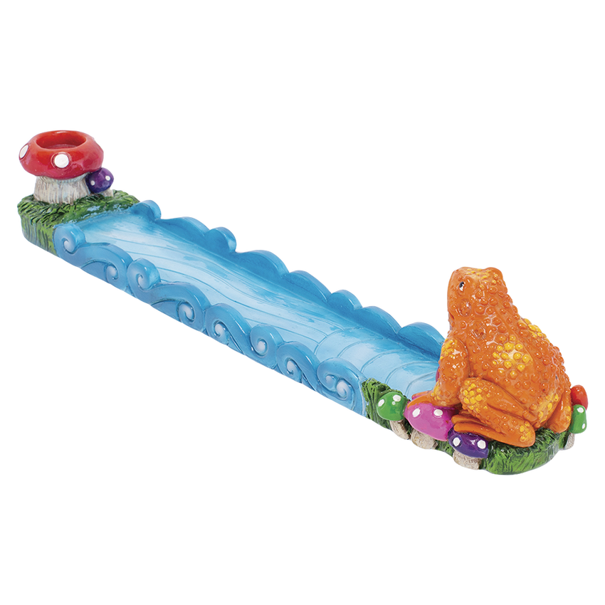 Trippin Golden Frog Incense Burner