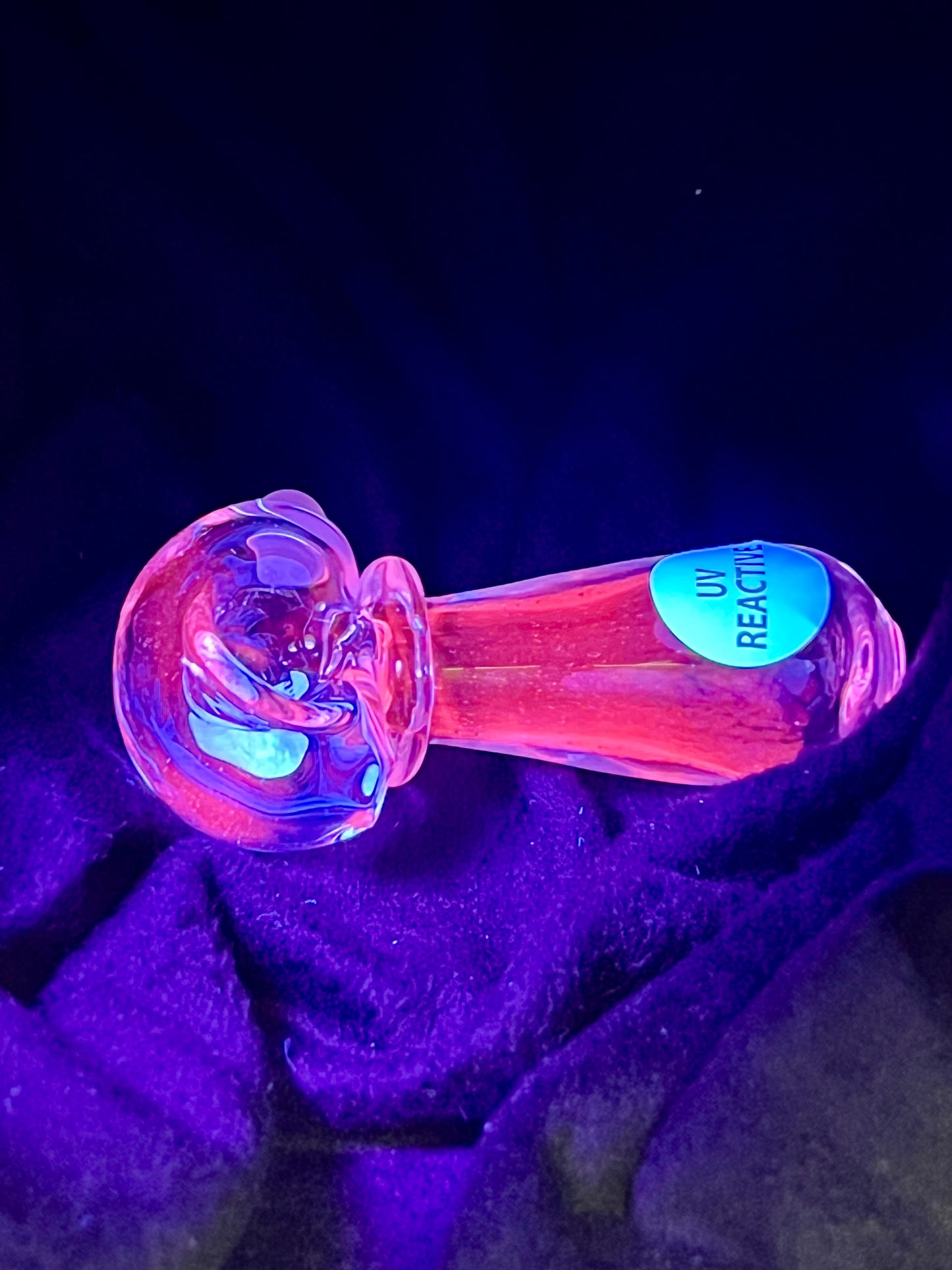 UV Reactive Spoon by Jellyfish Glass