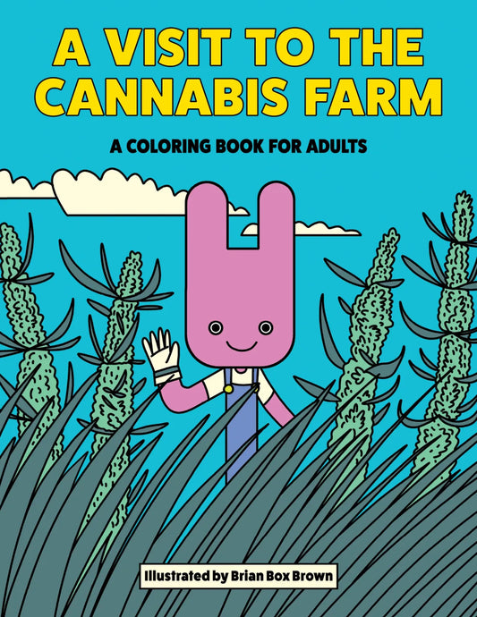 Wood Rocket Coloring Book - A Visit to the Cannabis Farm