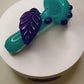 Squanchy Glass Small Leaf Accent Spoon