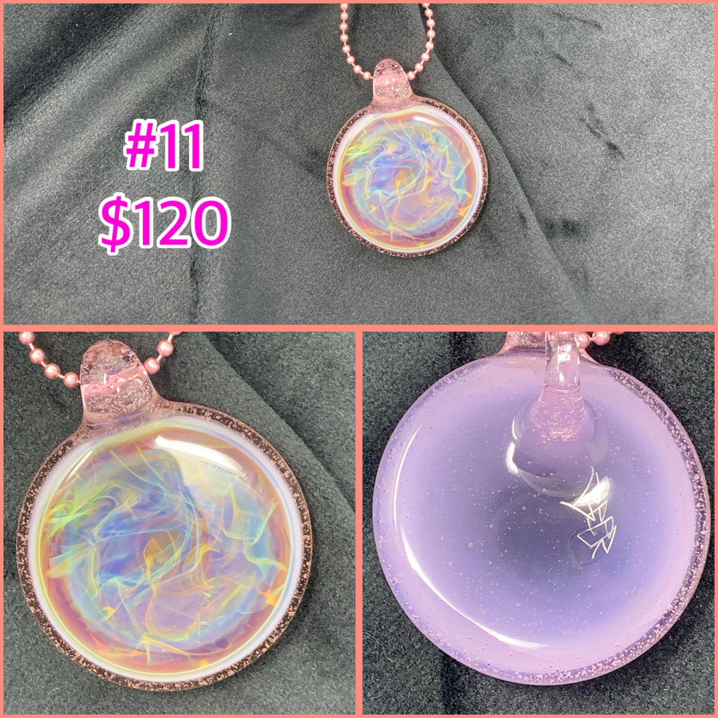 Beer Glass Chaos Pendant #11