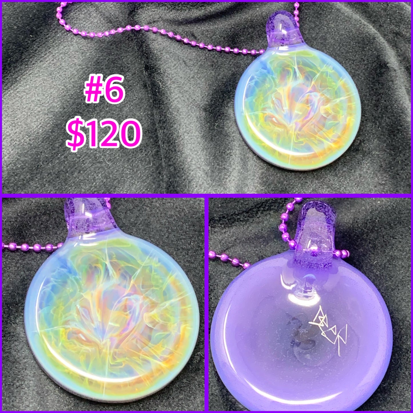 Beer Glass Chaos Pendant #6