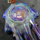 Kevin Bergesson Loki's Lipstick/Heavy Blue Stardust Opal Drip Pendant