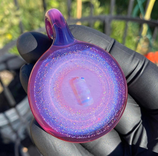 Kevin Bergesson Royal Jelly/Karmeline/Rosaline Cropal & Opal Pendant
