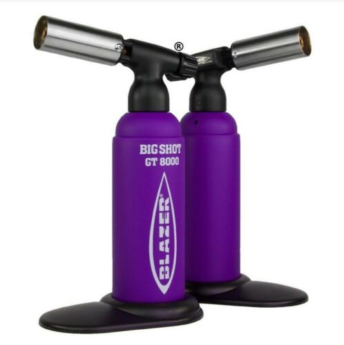 Blazer Big Shot GT8000 Turbo Torch - Purple w/ Glow Logo