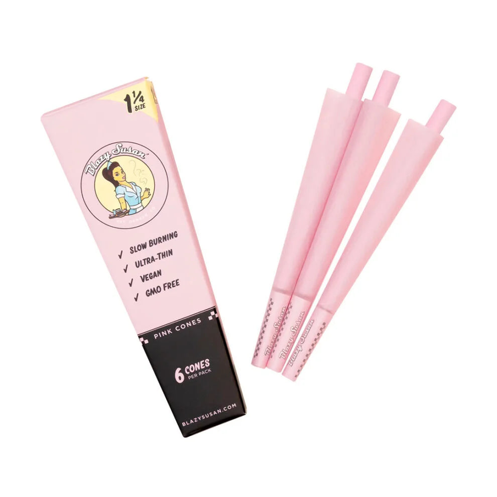 Blazy Susan Pink 1 1/4 Cones