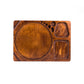 Blazy Susan Dab Tray - Cherry