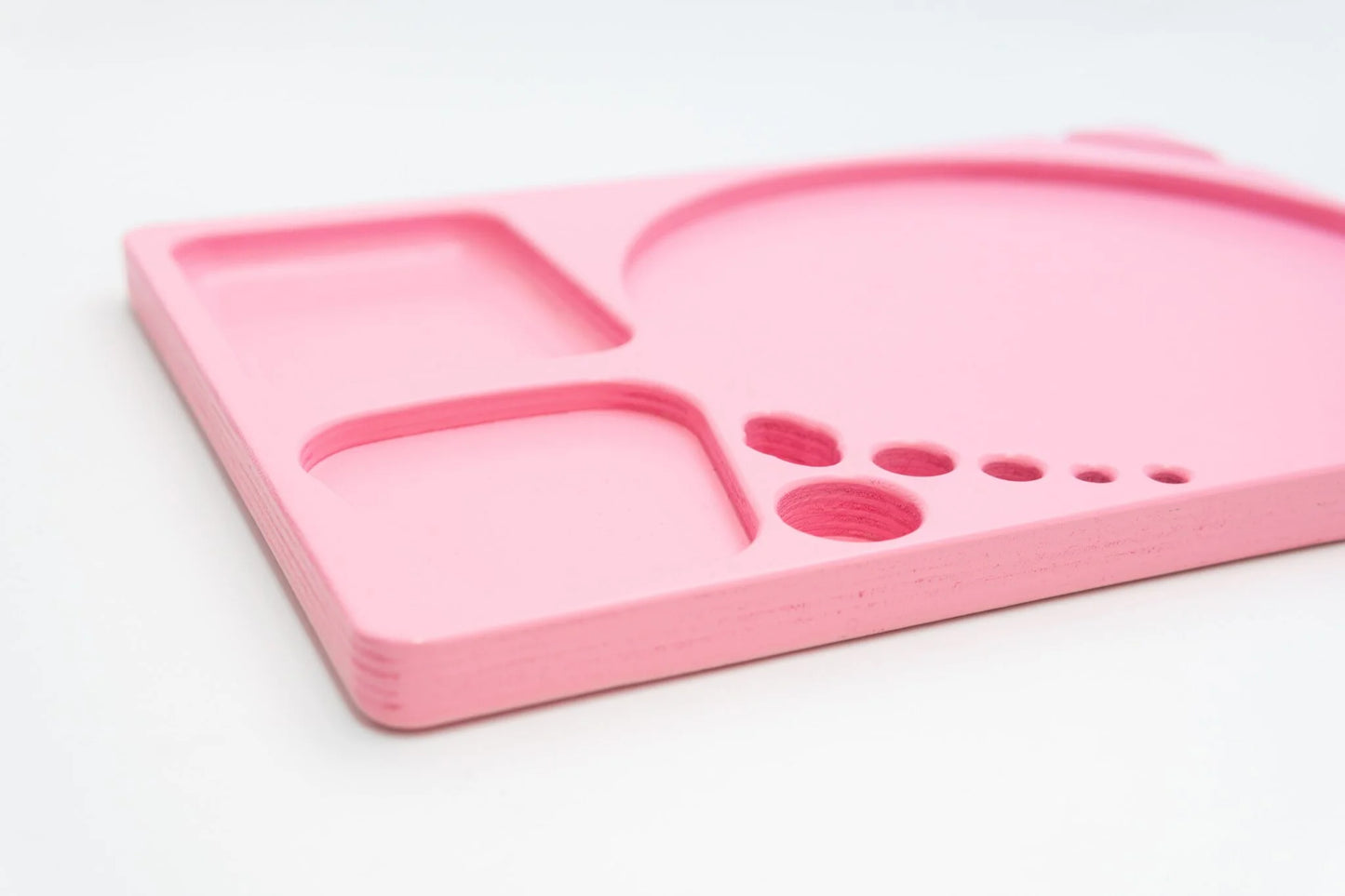 Blazy Susan Dab Tray - Pink