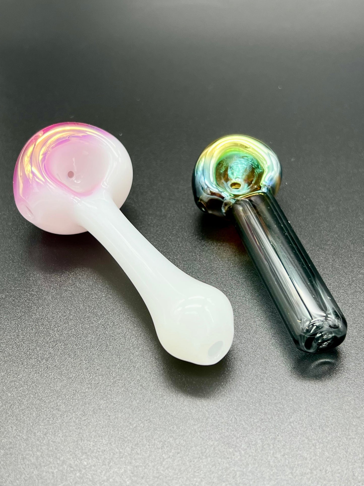 Booth 6 Glass Gold Front Spoons