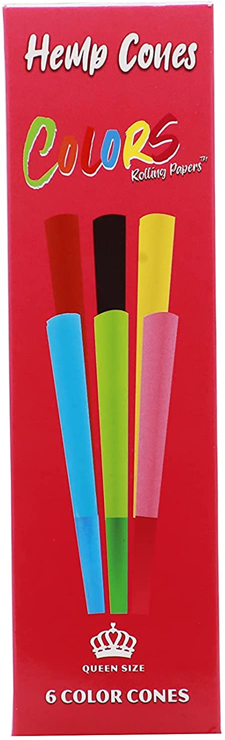 COLORS Hemp Cones - Multicolor