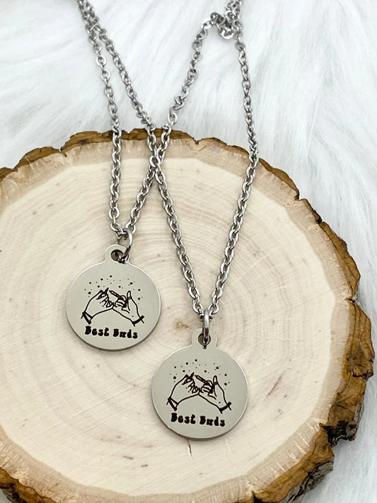 Best Buds Necklace Set - Stainless by Copper & Co