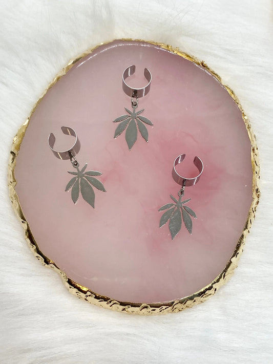 Chronic Ear Cuff - Stainless by Copper & Co