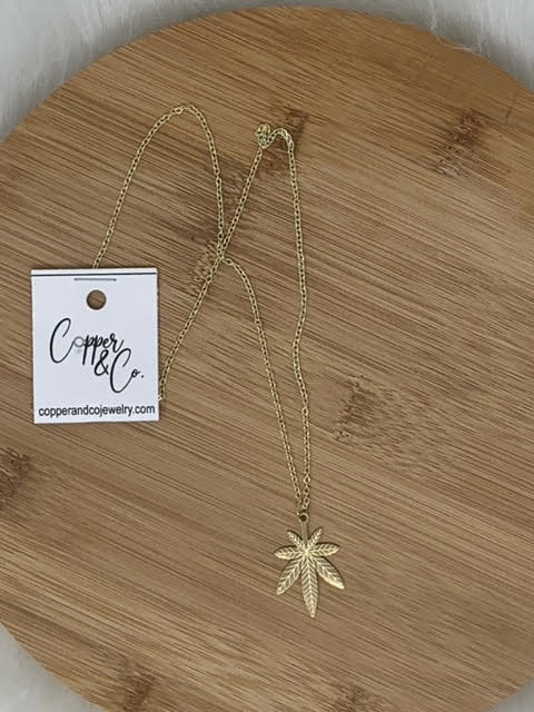 Hemp Queen Necklace - Gold by Copper & Co