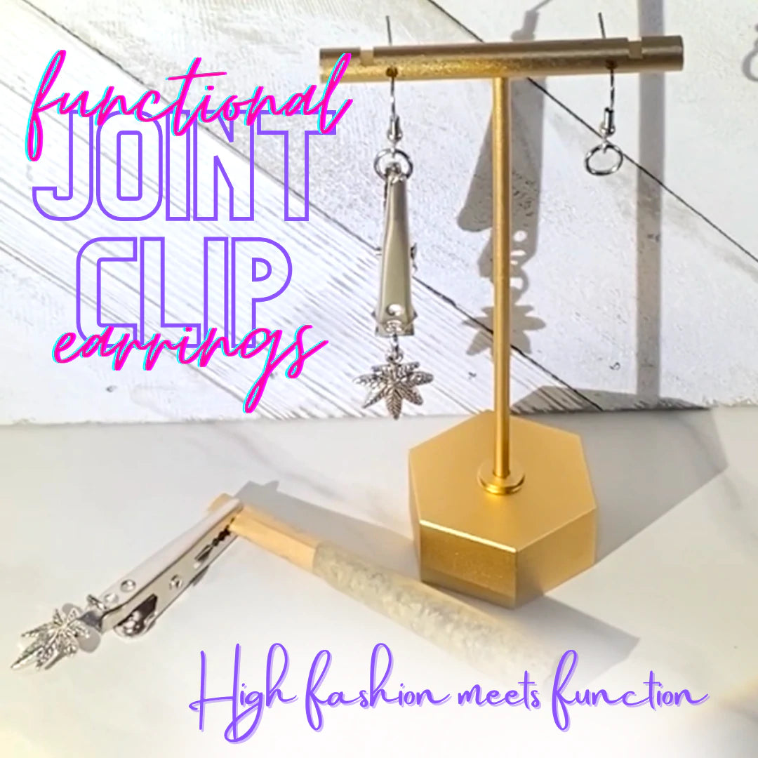 Joint Clip Earrings by Copper & Co