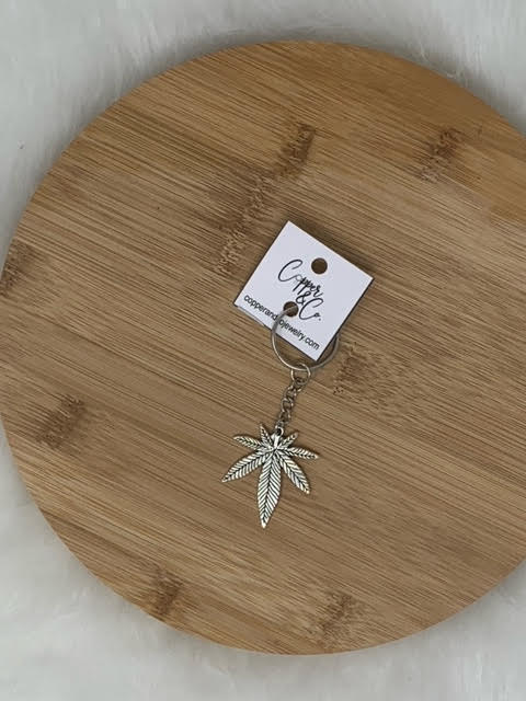 Leaf Keychain by Copper & Co