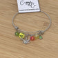 OG Rasta Beaded Bangle - Stainless by Copper & Co