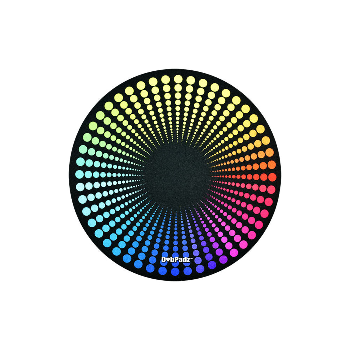 DabPadz 8" Dab Mat - Disco Dots