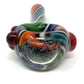 Digitate Glass Small Multicolor Mixed Crushed Opal Cap Spoon