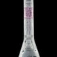 EG Glass Cross Beaker - Translucent Pink