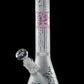 EG Glass Cross Beaker - Translucent Pink
