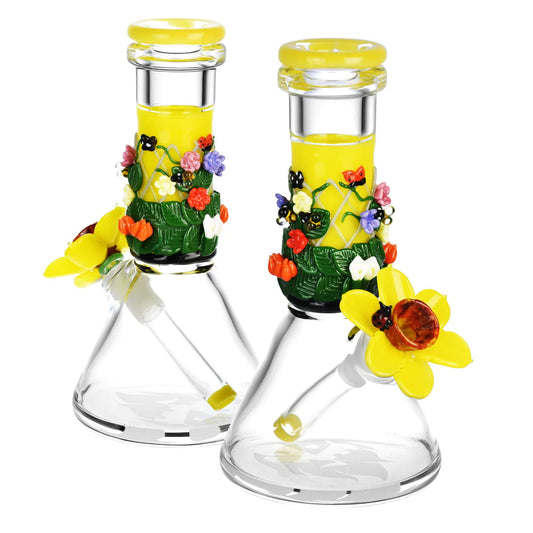 Empire Glassworks Flower Beaker & Slide