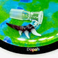 Hannya Glass Slide