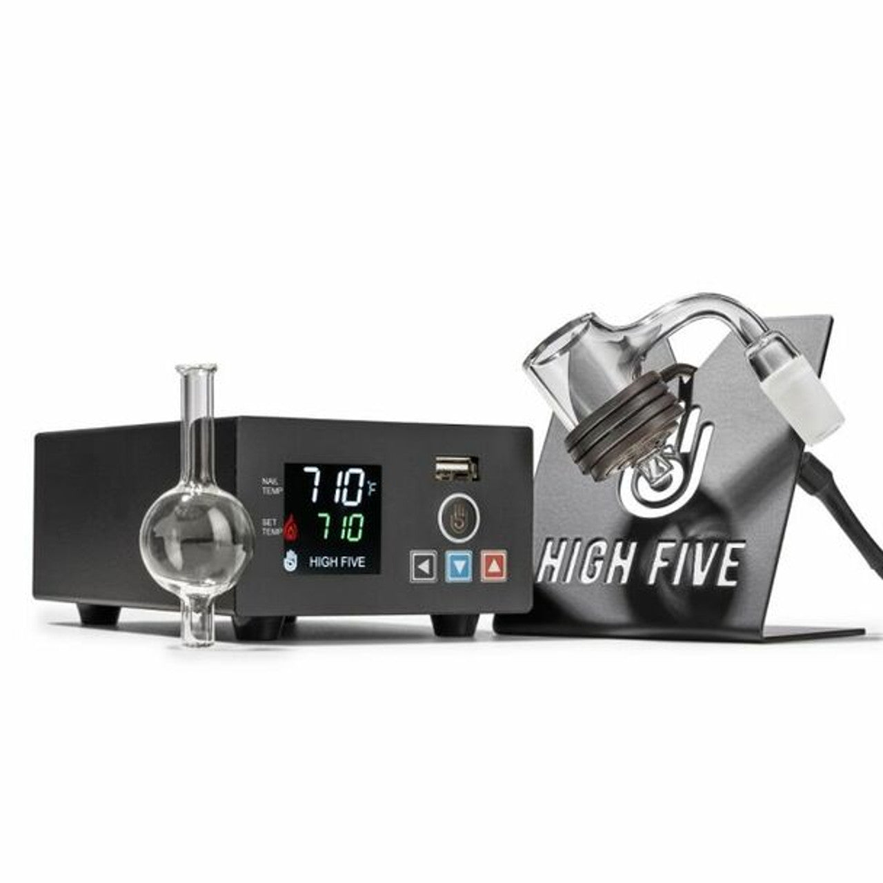 High Five LCD E-nail Quartz E-Banger Kit
