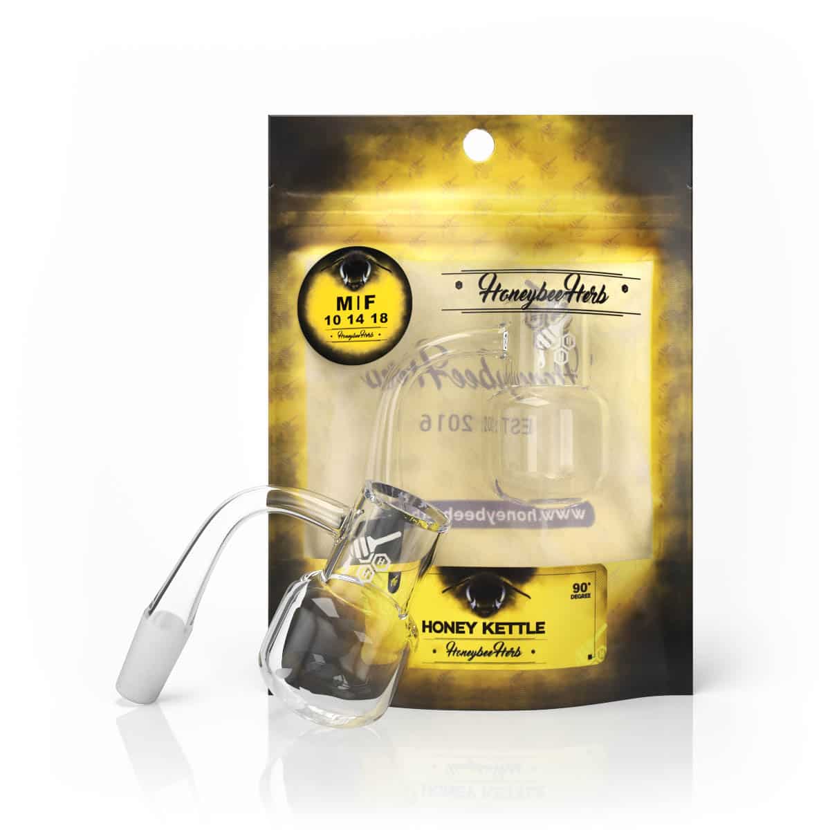 Honeybee Herb Yellow Line Honey Kettle Banger