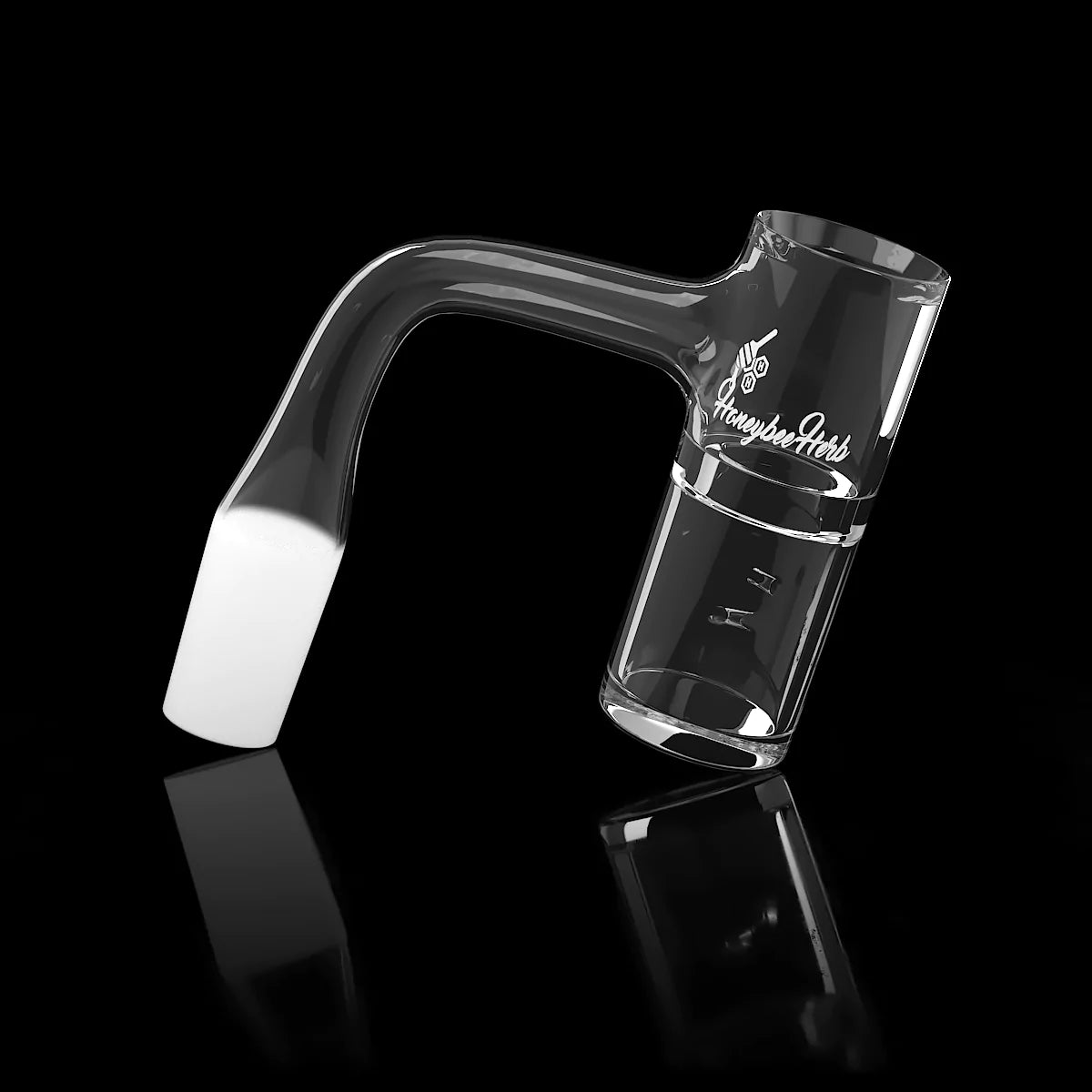 Honeybee Herb Black Line Honey Well Banger 90 degree 14 mm M
