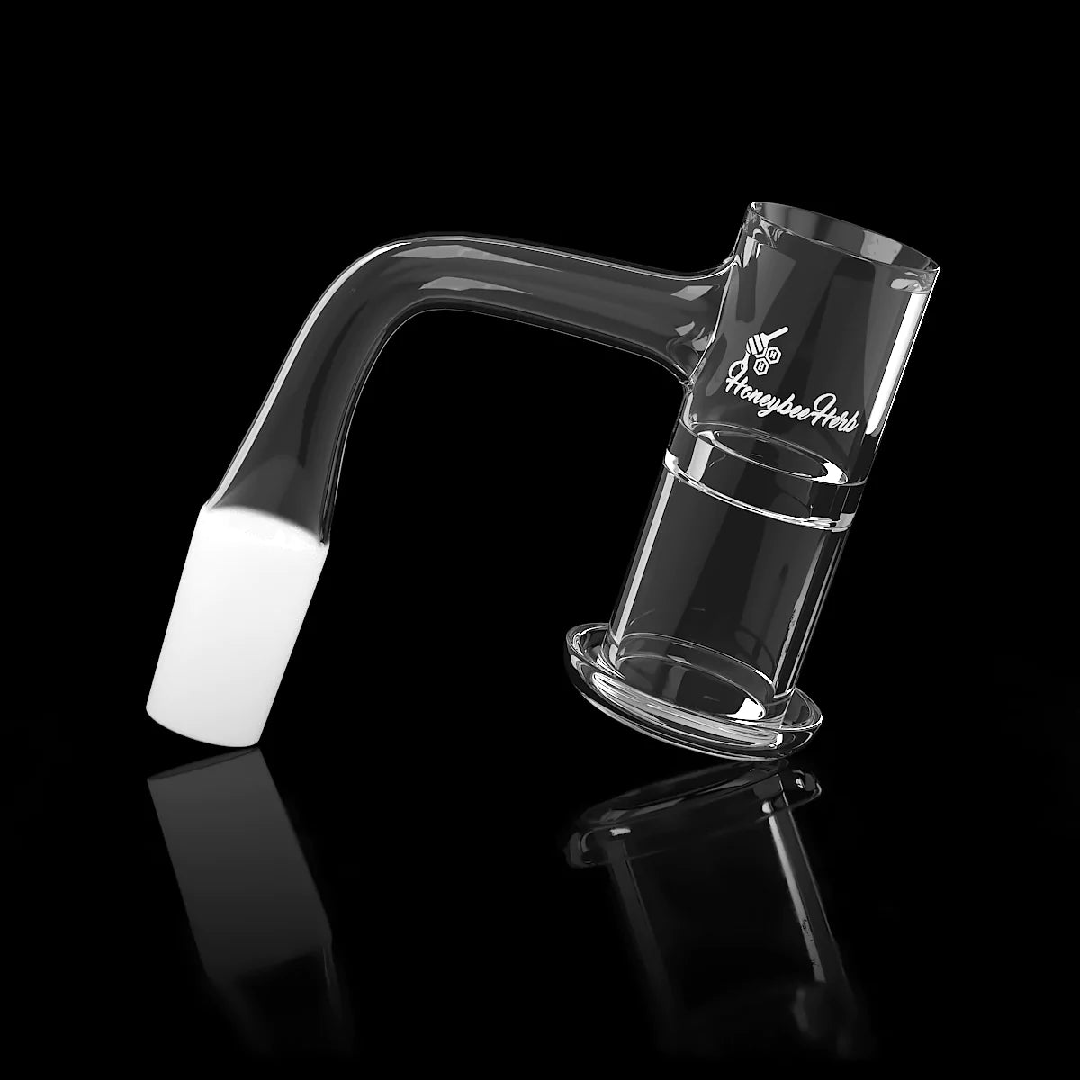 Honeybee Herb Black Line Honeysuckle XL Banger 90 degree 14 mm M