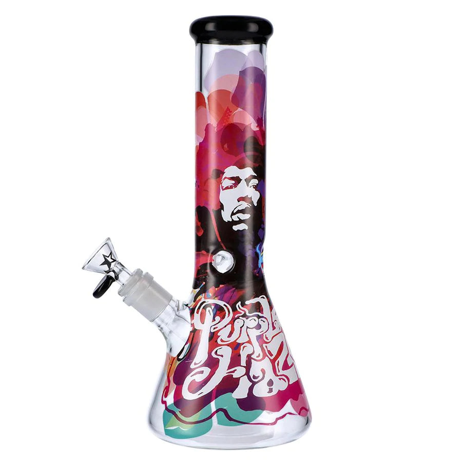 Jimi Rainbow Haze 12" Water Pipe