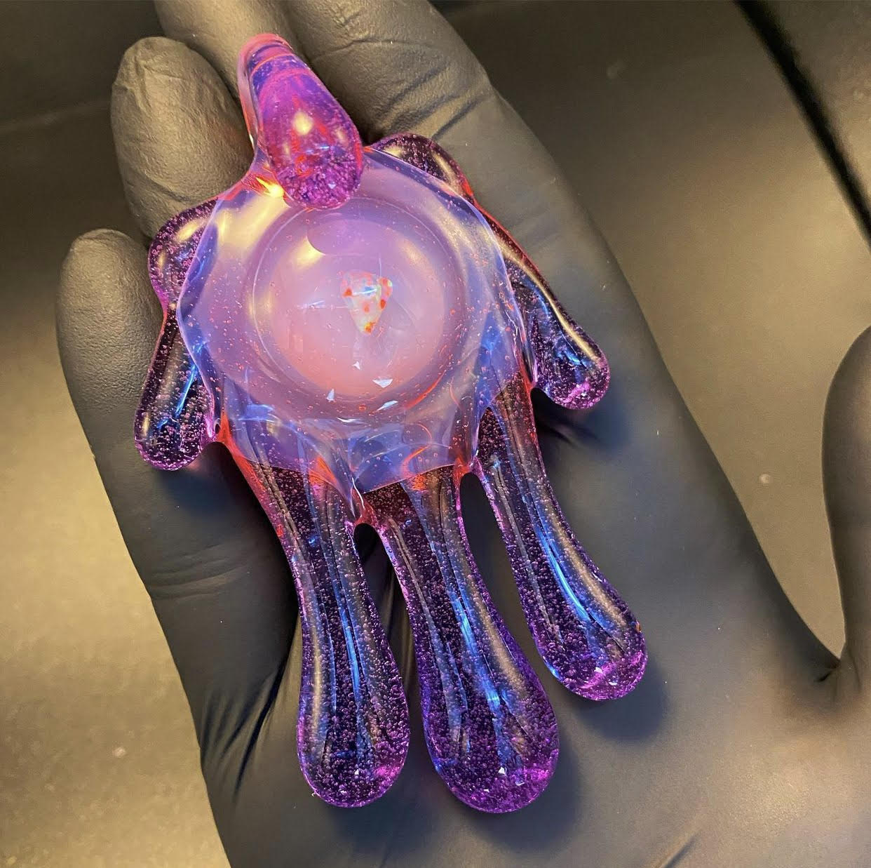 Kevin Bergesson Yoshi/Parallax Opal Drip Pendant