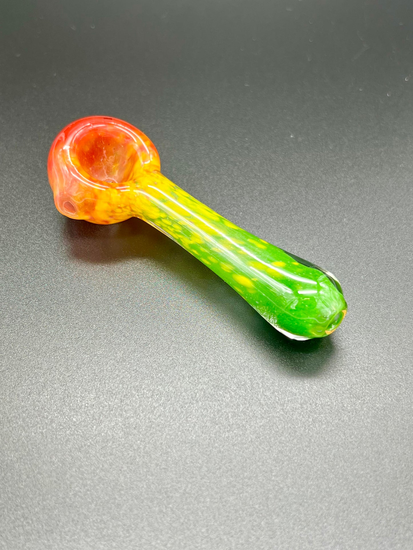 Kiss My Glass Rasta Frit Spoon