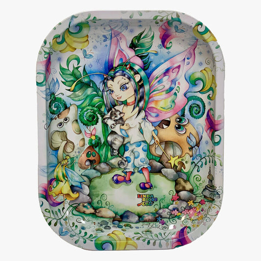 Linda Biggs Rolling Tray - Fairieland