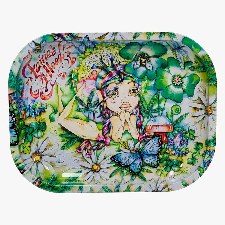 Linda Biggs Rolling Tray - Fairie's Blood