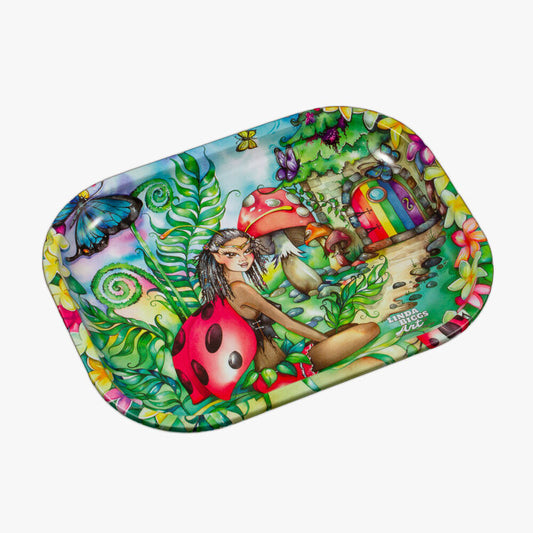 Linda Biggs Rolling Tray - Ladybug