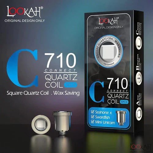 Lookah 710C Quartz Coils 5 Pack