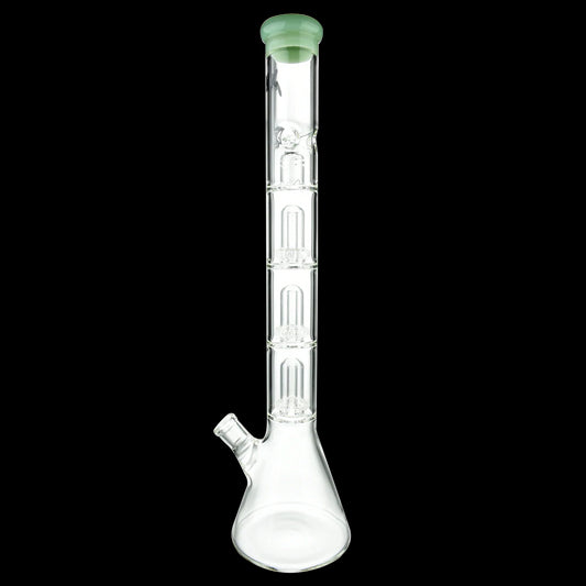 MAV - 21" Triple UFO Beaker - Seafoam