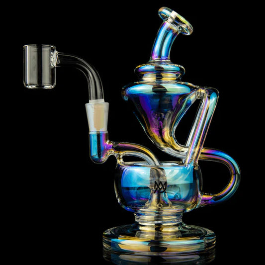 MJ Arsenal Iriedescent Claude Mini Dab Rig