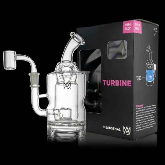 MJ Arsenal Turbine Mini Dab Rig