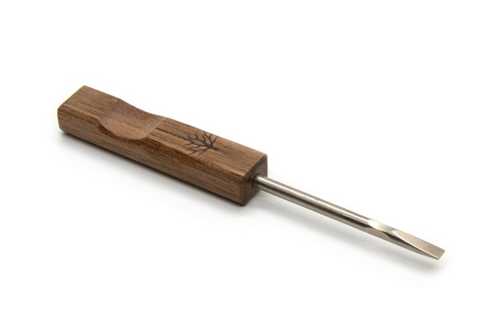 Mystic Timber Flat - Pocket Handle Dabber