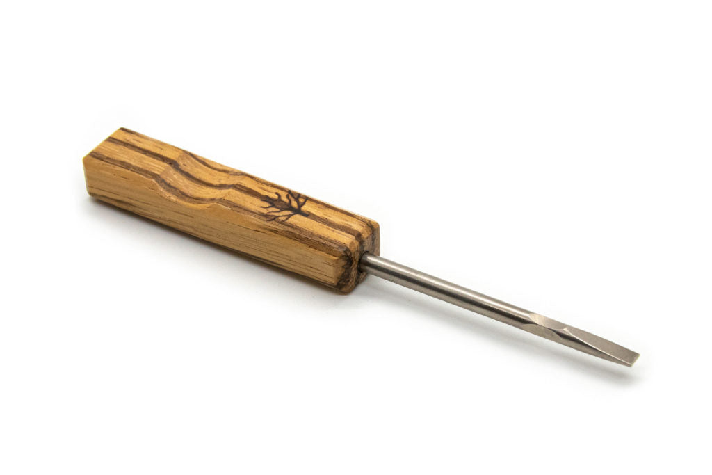 Mystic Timber Flat - Pocket Handle Dabber