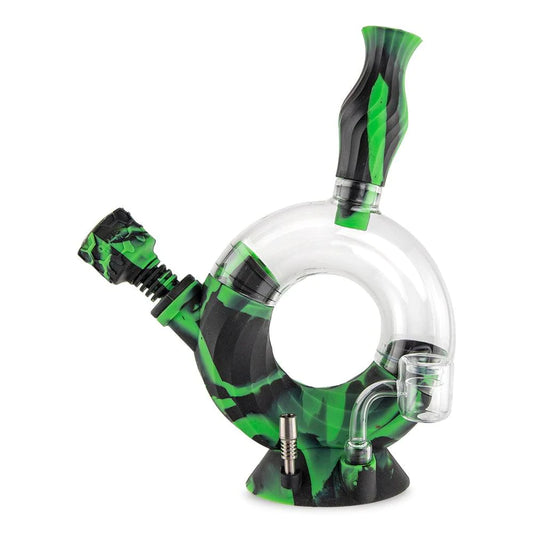 Ooze Ozone Silicone Water Pipe & Nectar Collector - Chameleon