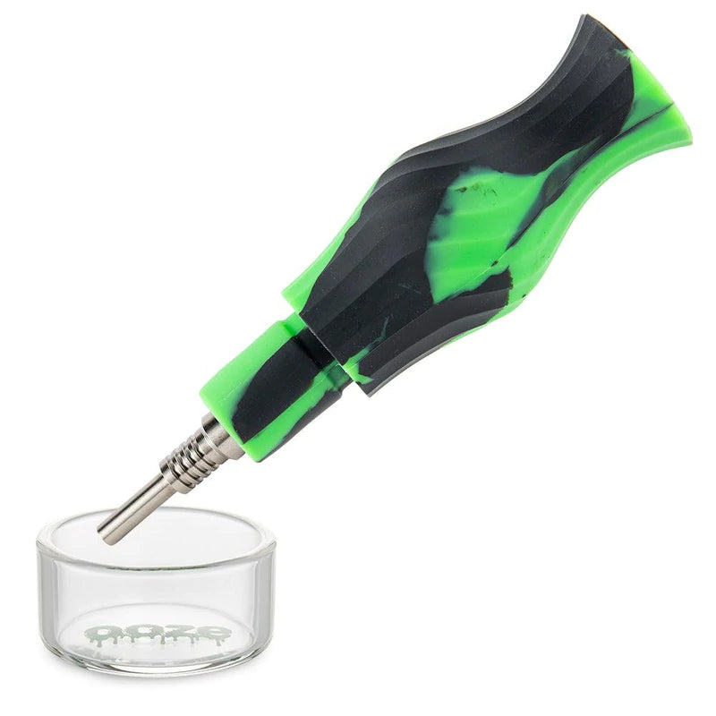 Ooze Ozone Silicone Water Pipe & Nectar Collector - Chameleon