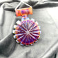 PA Jay Amber Purple Pinwheel Pendant