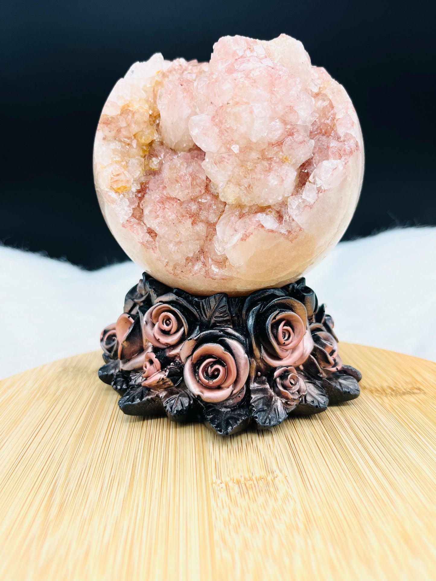 Pink Amethyst Sphere