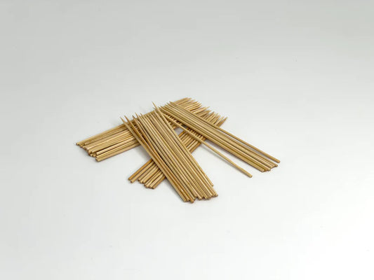 Purple Rose Small Size Bamboo Skewers 50 pk