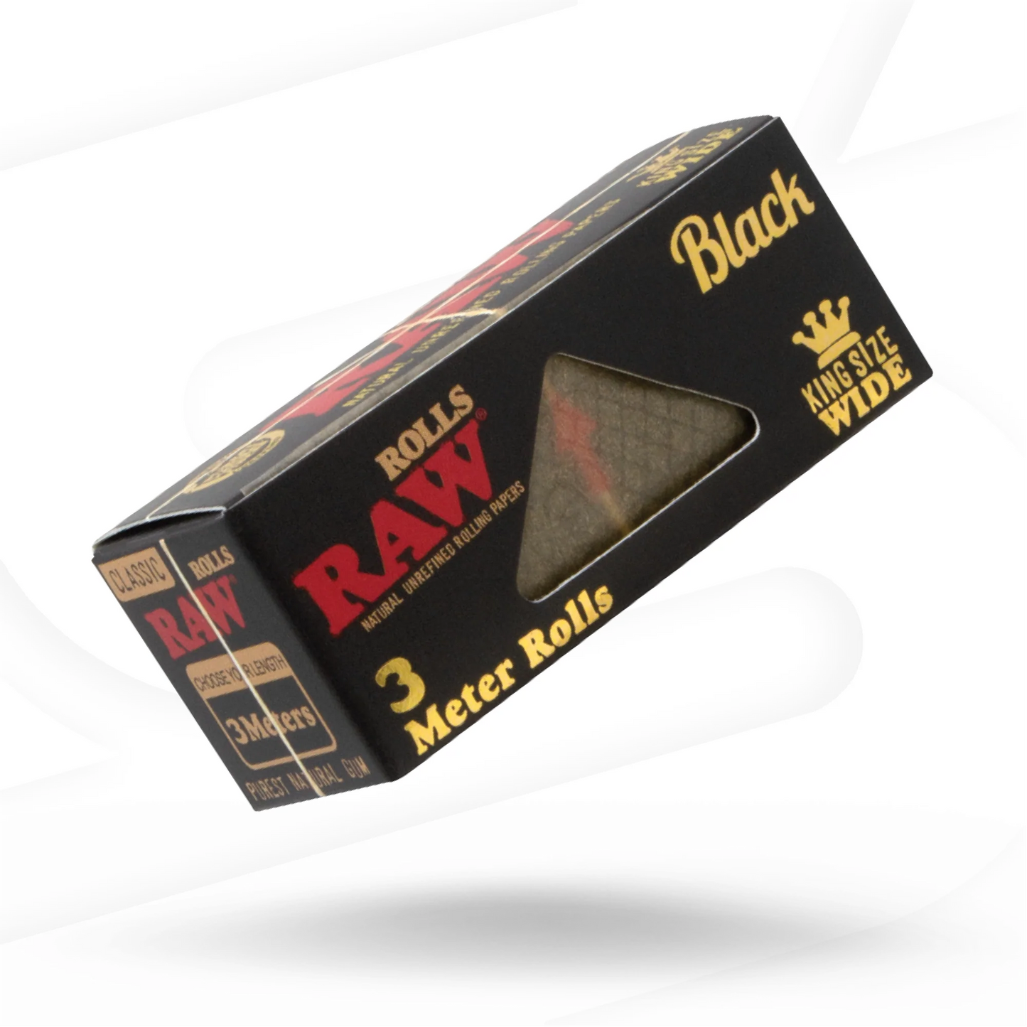 RAW Classic Black King Size Wide Rolls